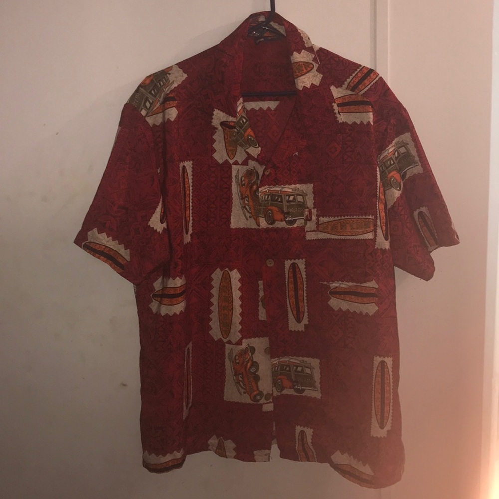 Roundy bay button up short sleeve